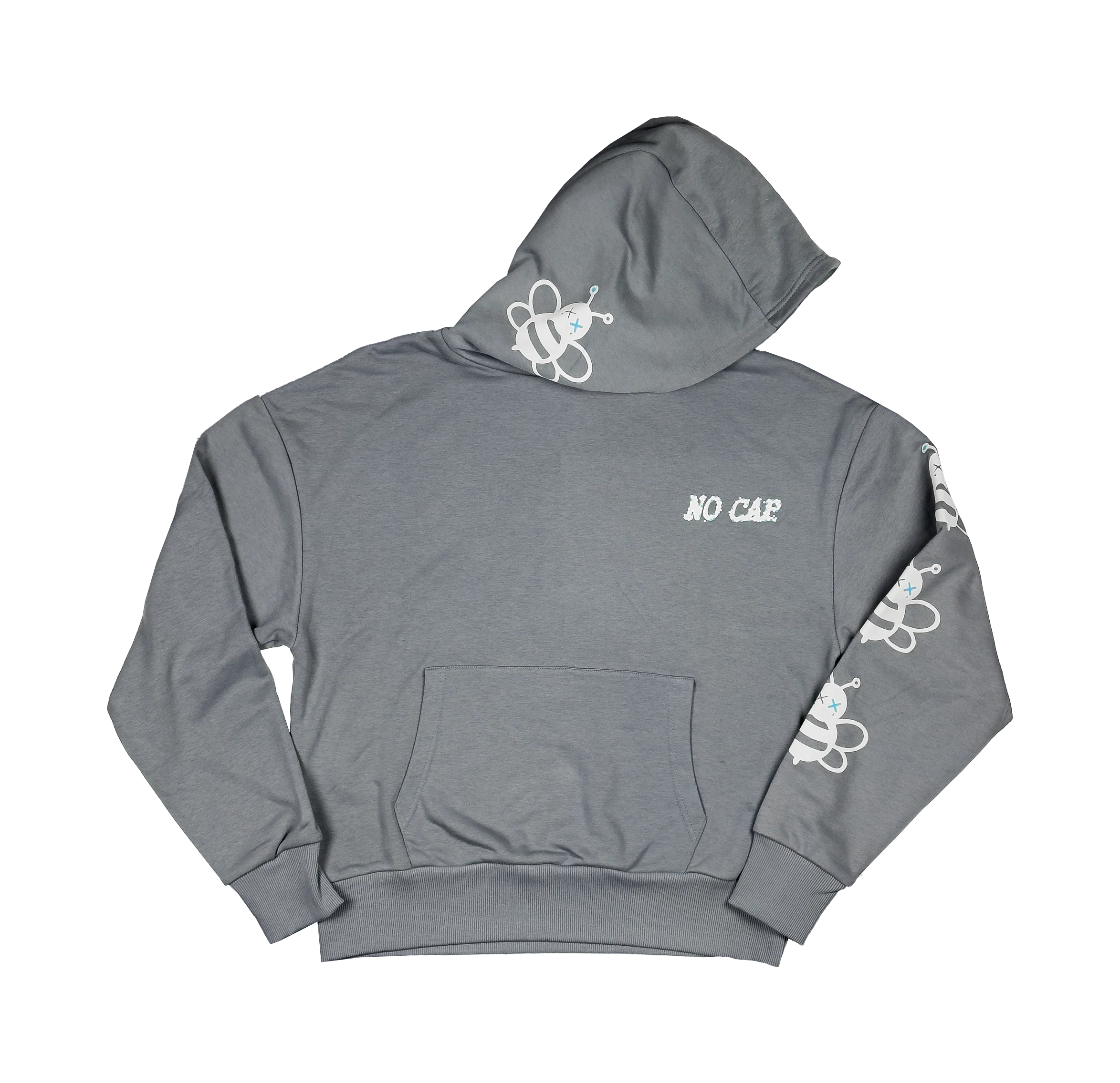 Détails du hoodie No Cap